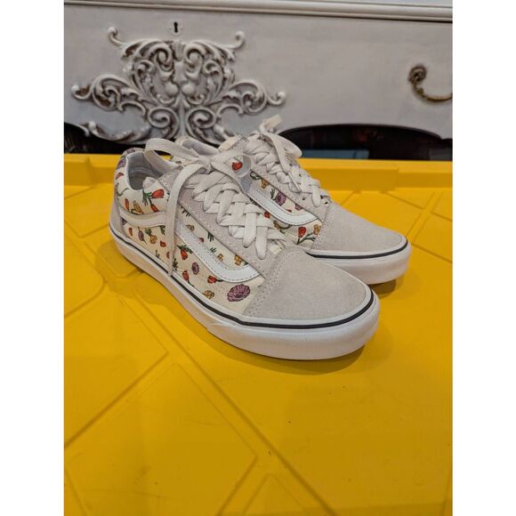 Vans Old Skool Poppy Floral Cream - Picture 1 of 8